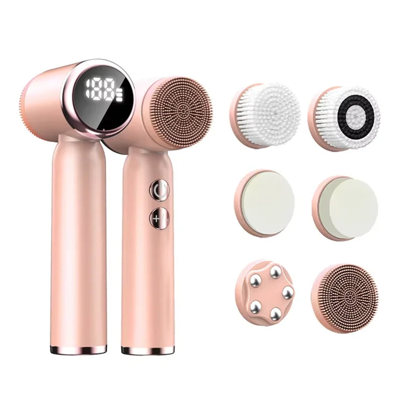 electric face facial cleansing brush