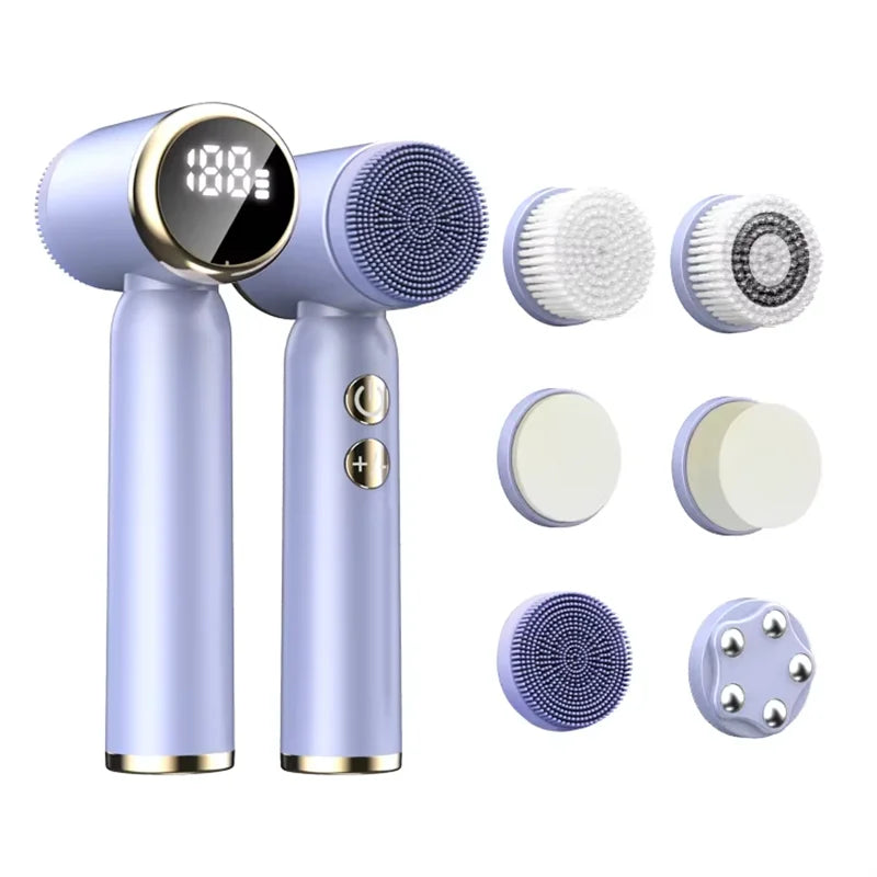 electric facial cleanser set
