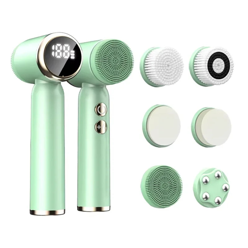 electric facial cleansing