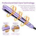 ceramic hair straightener brush