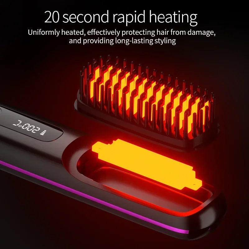 hot comb for straightening hair